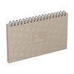 3147280154904-Agenda perpétuel Desk planner - 1 semaine sur 2 pages - 24 x 14 cm - Lecas--0