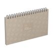 3147280154904-Agenda perpétuel Desk planner - 1 semaine sur 2 pages - 24 x 14 cm - Lecas--1