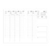 3371010002030-Agenda Calypso - 1 semaine sur 2 pages - 10 x 15 cm - noir - Quo Vadis--1