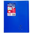 3037929814224-Clairefontaine Koverbook - Cahier polypro 24 x 32 cm - 96 pages - grands carreaux (Seyes) - bleu marine--0