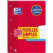 3020120134369-Oxford - Bloc de cours - feuilles simples détachables A4 - 300 pages - grands carreaux (Se-P_79438512_4-0