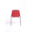 3701338804007-Chaise CHARLOTTE - pieds chromés sans accroche - rouge-P_79438541_4-3