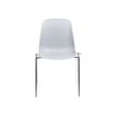 3701338800610-Chaise CHARLOTTE - pieds chromés avec accroches - coque M1 (non feu) - gris clair-P_79438564_1-0