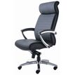 3700339883493-Fauteuil de bureau WILLIAM - accoudoirs articulés - appui-tête intégré - cuir noir-P_79438593_2-1