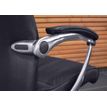3700339883493-Fauteuil de bureau WILLIAM - accoudoirs articulés - appui-tête intégré - cuir noir-P_79438593_3-2