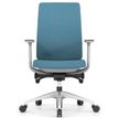 3700339883561-Fauteuil de bureau LEWIS - accoudoirs réglables - appui-tête en option - Bleu-P_79438600_2-1