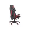 3701338800702-Fauteuil gamer POPER-M - accoudoirs réglables - noir et rouge-P_79438609_4-3