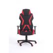 3701338800726-Fauteuil gamer POPER-T - accoudoirs réglables - noir et rouge-P_79438611_3-2