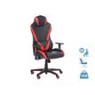 3701338800740-Fauteuil gamer ONLINE - accoudoirs réglables - enceintes intégrées - noir et rouge-P_79438613_1-0