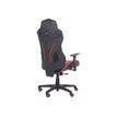 3701338800740-Fauteuil gamer ONLINE - accoudoirs réglables - enceintes intégrées - noir et rouge-P_79438613_3-2