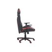 3701338800740-Fauteuil gamer ONLINE - accoudoirs réglables - enceintes intégrées - noir et rouge-P_79438613_5-4