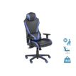 3701338800757-Fauteuil gamer ONLINE - accoudoirs réglables - enceintes intégrées - noir et bleu-P_79438614_1-0