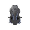 3701338800757-Fauteuil gamer ONLINE - accoudoirs réglables - enceintes intégrées - noir et bleu-P_79438614_10-9