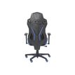 3701338800757-Fauteuil gamer ONLINE - accoudoirs réglables - enceintes intégrées - noir et bleu-P_79438614_5-4