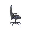 3701338800757-Fauteuil gamer ONLINE - accoudoirs réglables - enceintes intégrées - noir et bleu-P_79438614_6-5