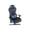 3701338800757-Fauteuil gamer ONLINE - accoudoirs réglables - enceintes intégrées - noir et bleu-P_79438614_9-8