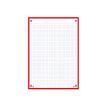 3020120120676-Oxford - Pack de 30 Fiches Bristol Scribzee - A5 - petits carreaux - perforées - rouge-P_79438650_4-6