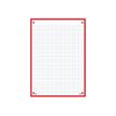 3020120120676-Oxford - Pack de 30 Fiches Bristol Scribzee - A5 - petits carreaux - perforées - rouge-P_79438650_6-1