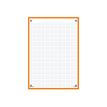 3020120120836-Oxford - Pack de 30 Fiches Bristol Scribzee - A5 - petits carreaux - perforées - orange-P_79438654_2-0