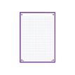3020120120874-Oxford - Pack de 30 Fiches Bristol Scribzee - A5 - petits carreaux - perforées - violet-P_79438655_6-0