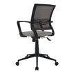 3397702203172-Fauteuil de bureau ICEBERG - accoudoirs fixes - patins et roulettes fournis - noir et gris-P_79438714_4-3