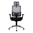 3397703517698-Fauteuil de bureau MANILLE - accoudoirs réglables - appui-tête réglable - noir-P_79438716_3-2