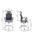 3397704690161-Fauteuil de bureau MOLITOR - accoudoirs fixes - appui-tête réglable - noir et gris-P_79438717_8-7