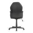 3397702728200-Fauteuil de bureau BOGOTA - accoudoirs fixes - noir avec surpiqûres jaunes-P_79438790_2-1