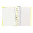 5015142269395-Filofax Saffiano - Carnet de notes à spirale A5 - gris/jaune fluo-P_79438995_1-0