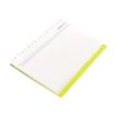 5015142269395-Filofax Saffiano - Carnet de notes à spirale A5 - gris/jaune fluo-P_79438995_2-1