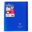 3037929514223-Clairefontaine Koverbook - Cahier polypro 17 x 22 cm - 96 pages - grand carreaux (seyes) - bleu marine--0