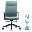 3700339883431-Fauteuil de bureau HENRY - accoudoirs réglables - appui-tête intégré - Gris-P_79439070_1-0