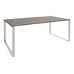 3253310167520-Bureau URBAN Manager - L180 x P100 x H72,5 cm - pied chrome - plateau chêne clair-P_79439331_1-0