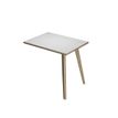 7331910018902-Retour direct pour bureau LEONARDO - L80 x H74 x P60 - Pieds bois - plateau blanc chants ch-P_79439400_1-0