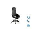 2012349446515-Fauteuil de bureau AITA - accoudoirs intégrés - appui-tête intégré - cuir noir, piète-P_79439410_1-0