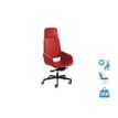 2012349446553-Fauteuil de bureau AITA - accoudoirs intégrés - appui-tête intégré - cuir rouge, pièt-P_79439412_1-0