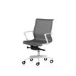 2012349447192-Fauteuil de bureau X-LIGHT - accoudoirs fixes - dossier bas - gris base blanche-P_79439444_2-1
