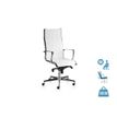 Fauteuil de bureau ACER+2 - dossier haut - accoudoirs fixes - blanc