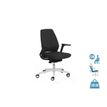 2012349447635-Fauteuil de bureau 4U - accoudoirs en option - noir, base blanche-P_79439466_1-0