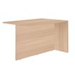 Banque d'accueil plan d'extrêmité FOCUS - L120 cm - Hêtre