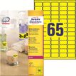 0400794396967-Avery - 1625 Étiquettes amovibles jaune fluo - 38,1 x 21,2 mm - Impression laser - réf L7-P_79439696_5-0