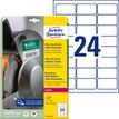 Avery Zweckform - etiketten - 240 etiket(ten) - 63.5 x 33.9 mm
