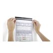 4005546990941-Durable Durafix - 5 Barres d'affichage adhésives 210 mm - noir - pour documents A4 portrai-P_79439783_4-4