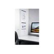 4005546992068-Durable Durafix - 5 Barres d'affichage adhésives 297 mm - argent métallisé - pour docume-P_79439787_6-4