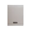 3210330181769-Calligraphe 8000 - Cahier polypro 24 x 32 cm - 48 pages - grands carreaux (Seyes) - gris-P_79439897_1-0