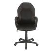 3397702728194-Fauteuil de bureau BOGOTA - accoudoirs fixes - noir avec surpiqûres rouge-P_79439946_2-1