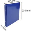 3130630005223-Exacompta Iderama - Classeur 2 anneaux - Dos 25 mm - 17 x 22 cm - bleu foncé-P_79440019_2-1