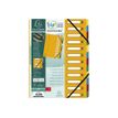 3130630551294-Exacompta Harmonika - Trieur à fenêtres 12 positions - jaune-P_79440071_3-2