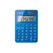 Calculatrice de bureau Canon LS-100K - 10 chiffres - alimentation batterie et solaire - bleu