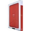 3571211266433-ORA ITO - Etui Folio pour iPad Air - motif organic effet matelassé rouge-P_79440431_2-1